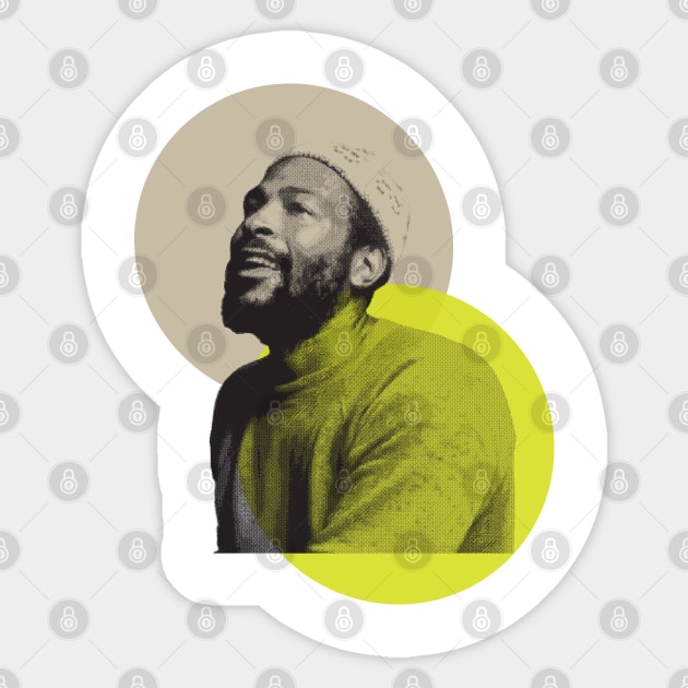 Marvin Gaye Sticker by Jay_Kreative